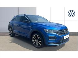 Blue Used 2019 VW T-Roc R-line SUV | £16,368 (Fair price)