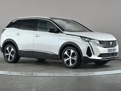 White Used 2022 Peugeot 3008 GT Hatchback | £16,298 (Fair price)