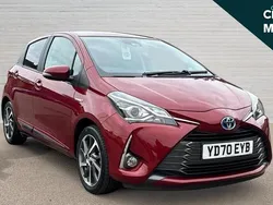Red Used 2020 Toyota Yaris Hybrid Hatchback | £15,583 (Good price)