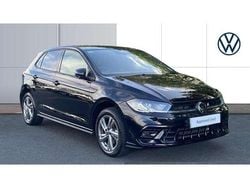 Black Used 2024 VW Polo R-line Hatchback | £21,661 (Fair price)