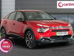 Red Used 2021 Citroën e-C4 Hatchback | £11,990 (Fair price)