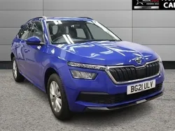 Blue Used 2021 Skoda Kamiq SUV | £15,360 (A bit pricey)