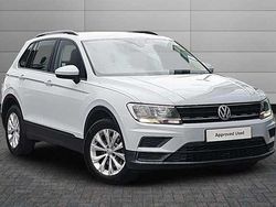 White silver Used 2018 VW Tiguan S SUV | £13,350 (A bit pricey)