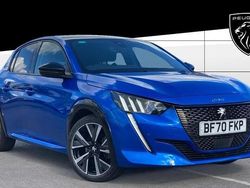Blue Used 2020 Peugeot 208 GT-line Hatchback | £14,590 (Fair price)