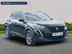 Black Used 2023 Peugeot 2008 Active+ SUV | £14,930 (Fair price)