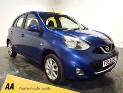 Blue Used 2014 Nissan Micra Acenta Hatchback | £4,790 (Fair price)