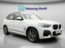 White Used 2021 BMW X3 M Sport SUV | £25,700 (Fair price)