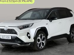 White/black Used 2021 Toyota RAV4 Estate | £22,276 (Super price)