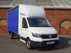 White Used 2020 VW Crafter Startline Van | £20,495 (Fair price)