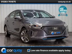 Grey Used 2018 Hyundai Ioniq Premium SE Sedan | £8,995 (Fair price)