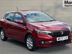 Red Used 2022 Dacia Sandero Comfort Hatchback | £10,866 (Good price)