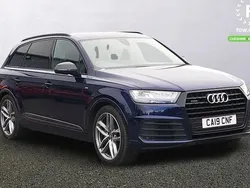 Blue Used 2019 Audi Q7 Black Edition SUV | £32,499 (Super price)