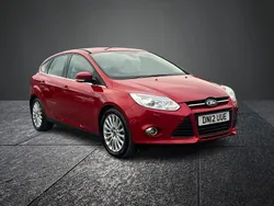 Red Used 2012 Ford Focus Titanium X Hatchback | £2,495 (A bit pricey)