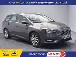 Grey Used 2017 Ford Focus Titanium Estate | £10,440 (Expensive)