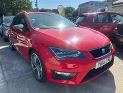 Red Used 2015 Seat Leon FR Estate | £5,995 (Fair price)