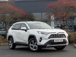 White Used 2019 Toyota RAV4 Hybrid SUV | £21,998 (Expensive)