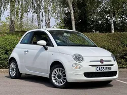 White Used 2016 Fiat 500 Pop Star Hatchback | £5,495 (A bit pricey)
