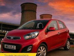 Pink Used 2013 Kia Picanto 2 Hatchback | £3,290 (Fair price)