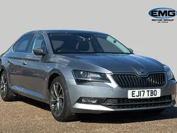 Grey Used 2017 Skoda Superb LAURIN & KLEMENT Hatchback | £12,990 (Good price)