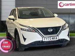 White Used 2023 Nissan Qashqai Acenta Premium SUV | £17,990 (Good price)