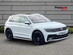 White Used 2018 VW Tiguan R-line SUV | £20,935 (Good price)