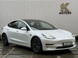 White Used 2021 Tesla Model 3 Long Range AWD Sedan | £17,590 (Fair price)