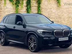 Black Used 2019 BMW X5 M Sport SUV | £36,725 (Fair price)