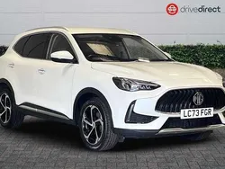Solid arctic white Used 2023 MG HS Trophy SUV | £17,800 (Fair price)