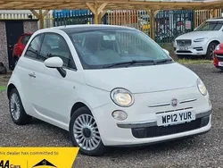 White Used 2012 Fiat 500 Lounge Hatchback | £2,490 (Good price)