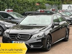 Black Used 2016 Mercedes E220 Premium Sedan | £10,994 (Fair price)