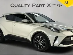 White Used 2020 Toyota C-HR SUV | £15,610 (Fair price)