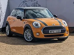 Volcanic orange Used 2017 Mini Cooper Hatch Hatchback | £8,695 (Fair price)