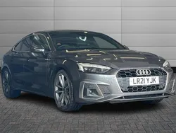 Daytona grey Used 2021 Audi A5 S-Line Coupe | £24,450 (Fair price)