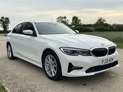 White Used 2021 BMW 330 Sedan | £11,499 (Fair price)