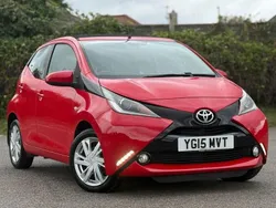 Red Used 2015 Toyota Aygo x-press Hatchback | £4,990 (Fair price)