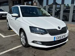 White Used 2015 Skoda Fabia SE L Estate | £8,095 (Fair price)