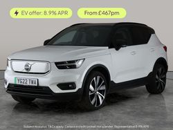 White Used 2022 Volvo XC40 Ultimate SUV | £27,453 (Fair price)