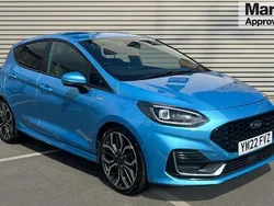 Blue Used 2022 Ford Fiesta ST-Line Hatchback | £15,995 (Expensive)