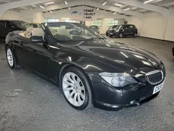 Black Used 2006 BMW 650 Cabriolet Sport Line Cabriolet | £5,500