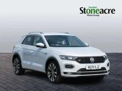 Silver Used 2019 VW T-Roc R-line SUV | £19,995 (Fair price)