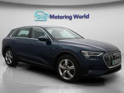Blue Used 2022 Audi e-tron SUV | £19,800 (Fair price)