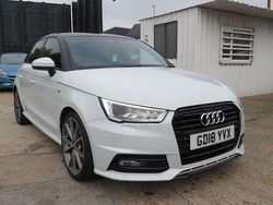 White Used 2018 Audi A1 Sportback Black Edition Hatchback | £8,995 (Super price)