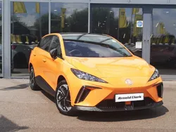 Orange Used 2023 MG MG4 EV Trophy Hatchback | £17,498 (Fair price)