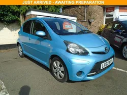 Blue Used 2013 Toyota Aygo Style Hatchback | £3,799 (Fair price)