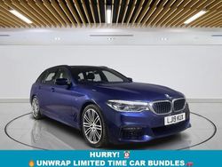 Blue Used 2019 BMW 530 M Sport Estate | £18,599 (Good price)