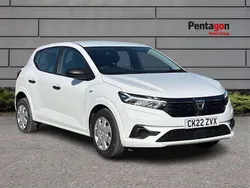 White Used 2022 Dacia Sandero Essentiel Hatchback | £8,750 (Fair price)