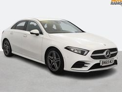 White Used 2019 Mercedes A200 AMG Line Premium Sedan | £19,395 (Fair price)