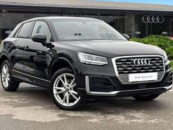 Mythos black, metallic Used 2018 Audi Q2 S-Line SUV | £13,990 (Fair price)