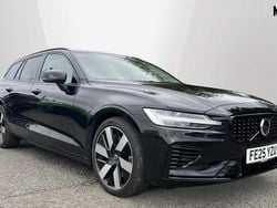 Special metallic onyx black Used 2025 Volvo V60 Ultra Estate | £42,980 (Expensive)
