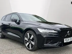 Special metallic onyx black Used 2025 Volvo V60 Ultra Estate | £42,980 (Expensive)